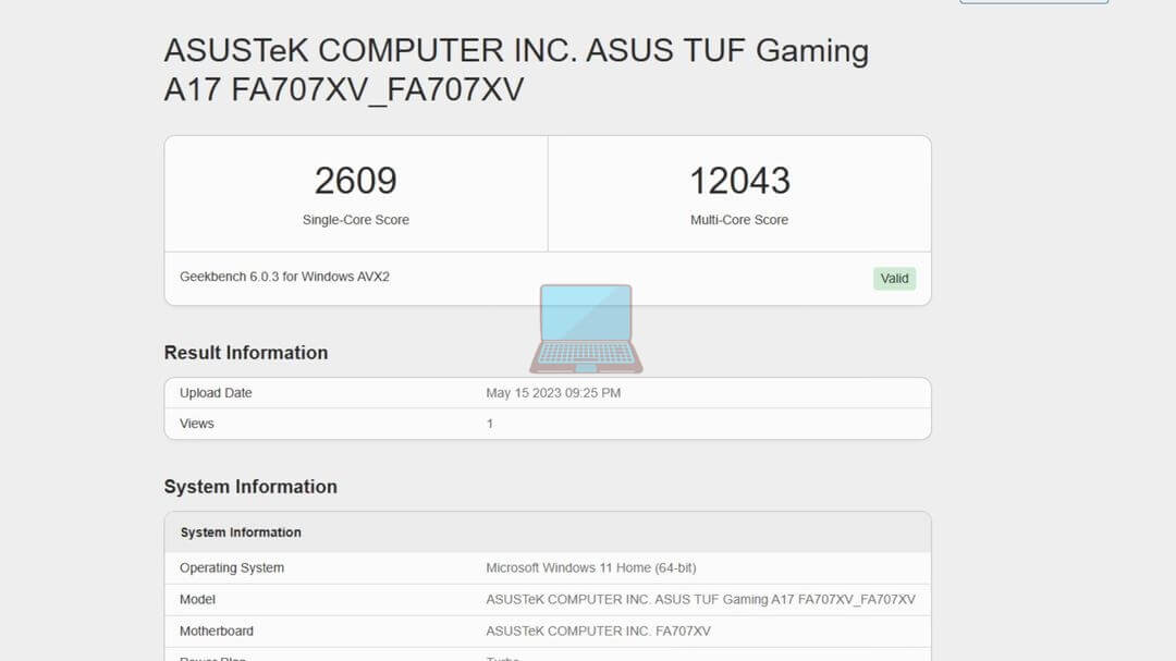 ASUS TUF A17 (2023) Review: Gaming Laptop